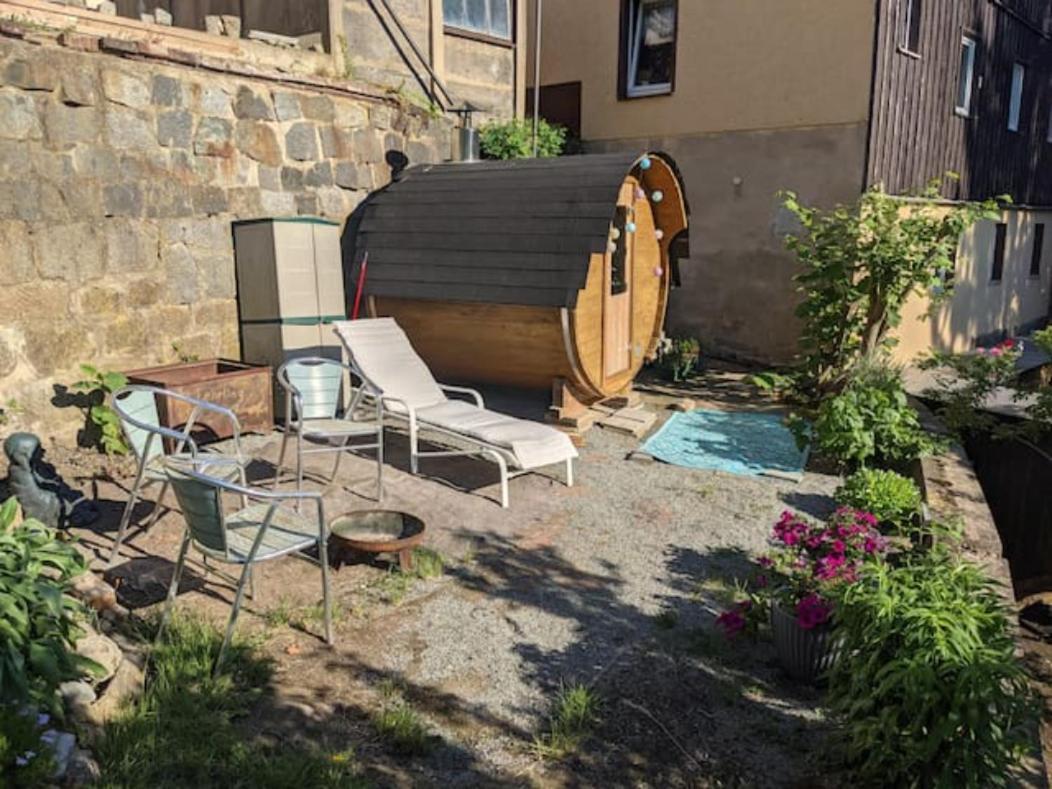 Zi2 - Urlaubsmagie - Whirlpool, Sauna Und Garten Apartment Sebnitz Exterior photo