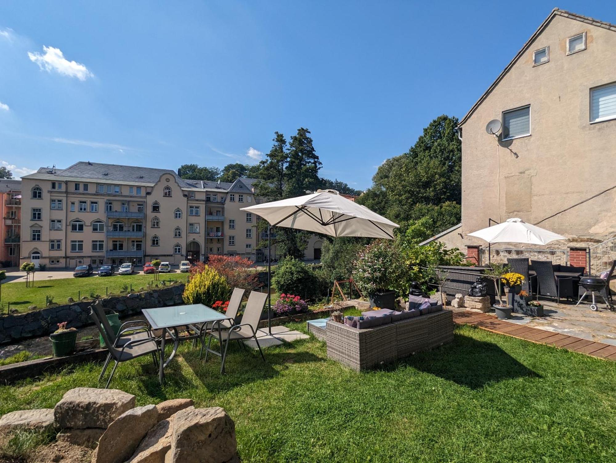 Zi2 - Urlaubsmagie - Whirlpool, Sauna Und Garten Apartment Sebnitz Exterior photo