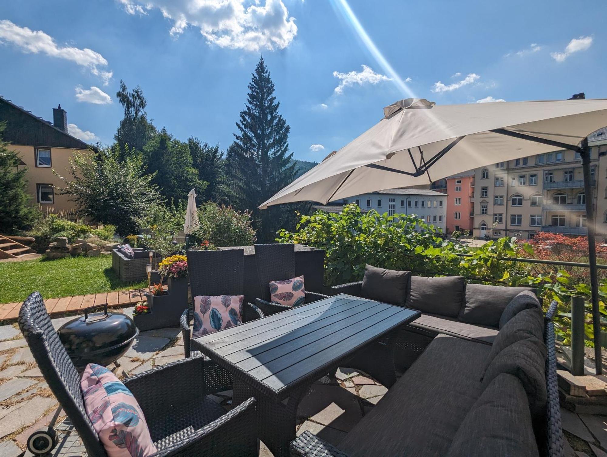 Zi2 - Urlaubsmagie - Whirlpool, Sauna Und Garten Apartment Sebnitz Exterior photo