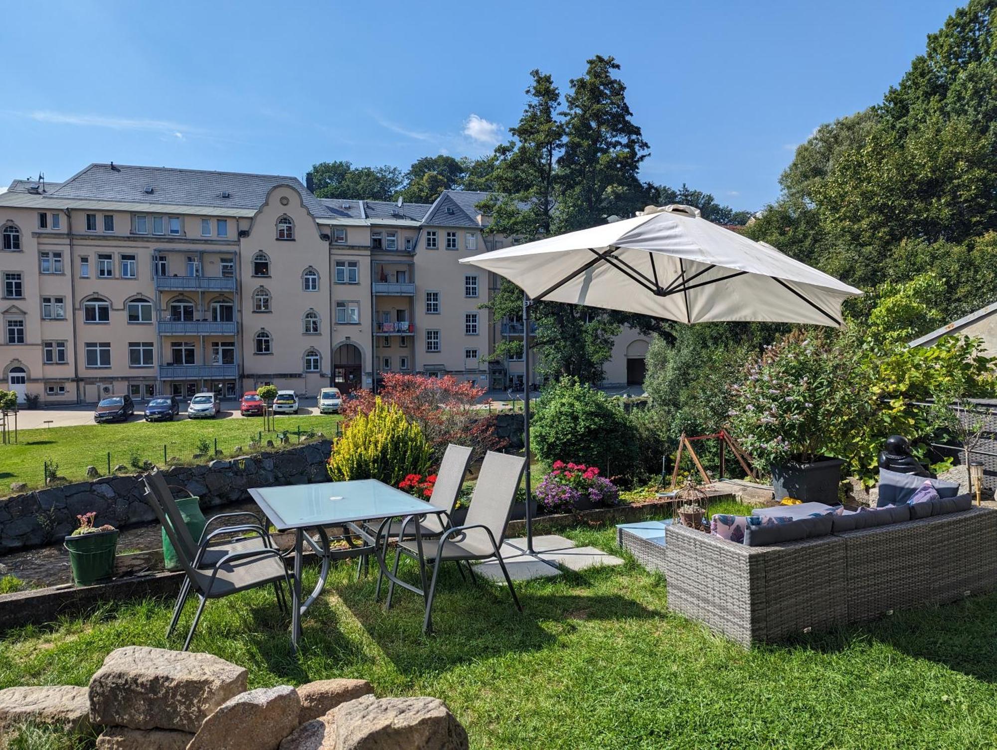 Zi2 - Urlaubsmagie - Whirlpool, Sauna Und Garten Apartment Sebnitz Exterior photo
