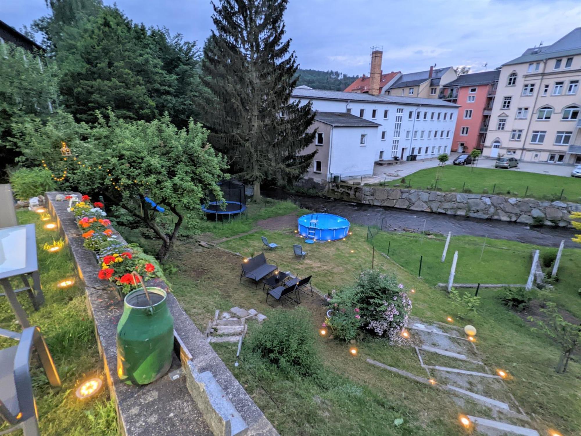 Zi2 - Urlaubsmagie - Whirlpool, Sauna Und Garten Apartment Sebnitz Exterior photo