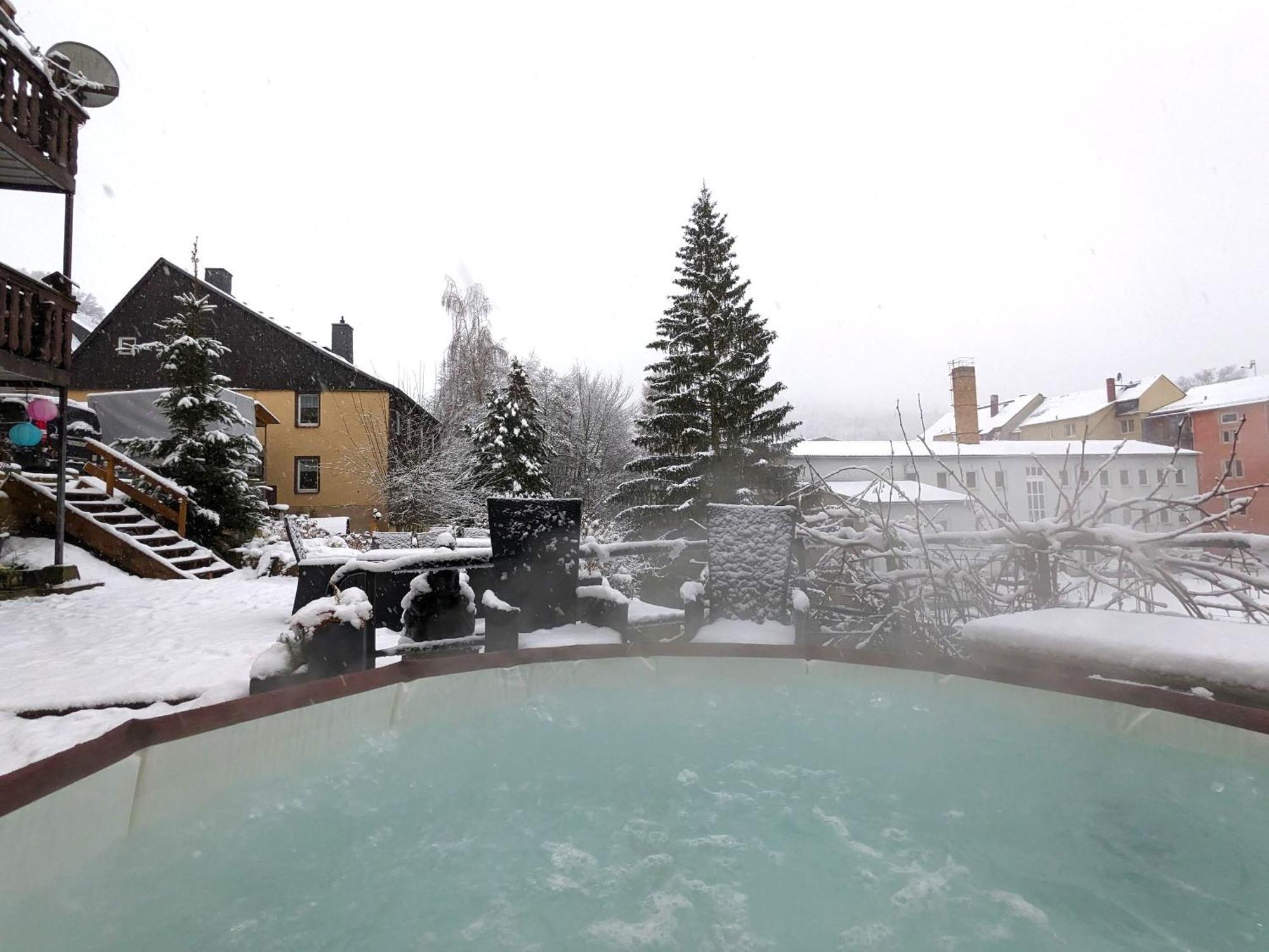 Zi2 - Urlaubsmagie - Whirlpool, Sauna Und Garten Apartment Sebnitz Exterior photo