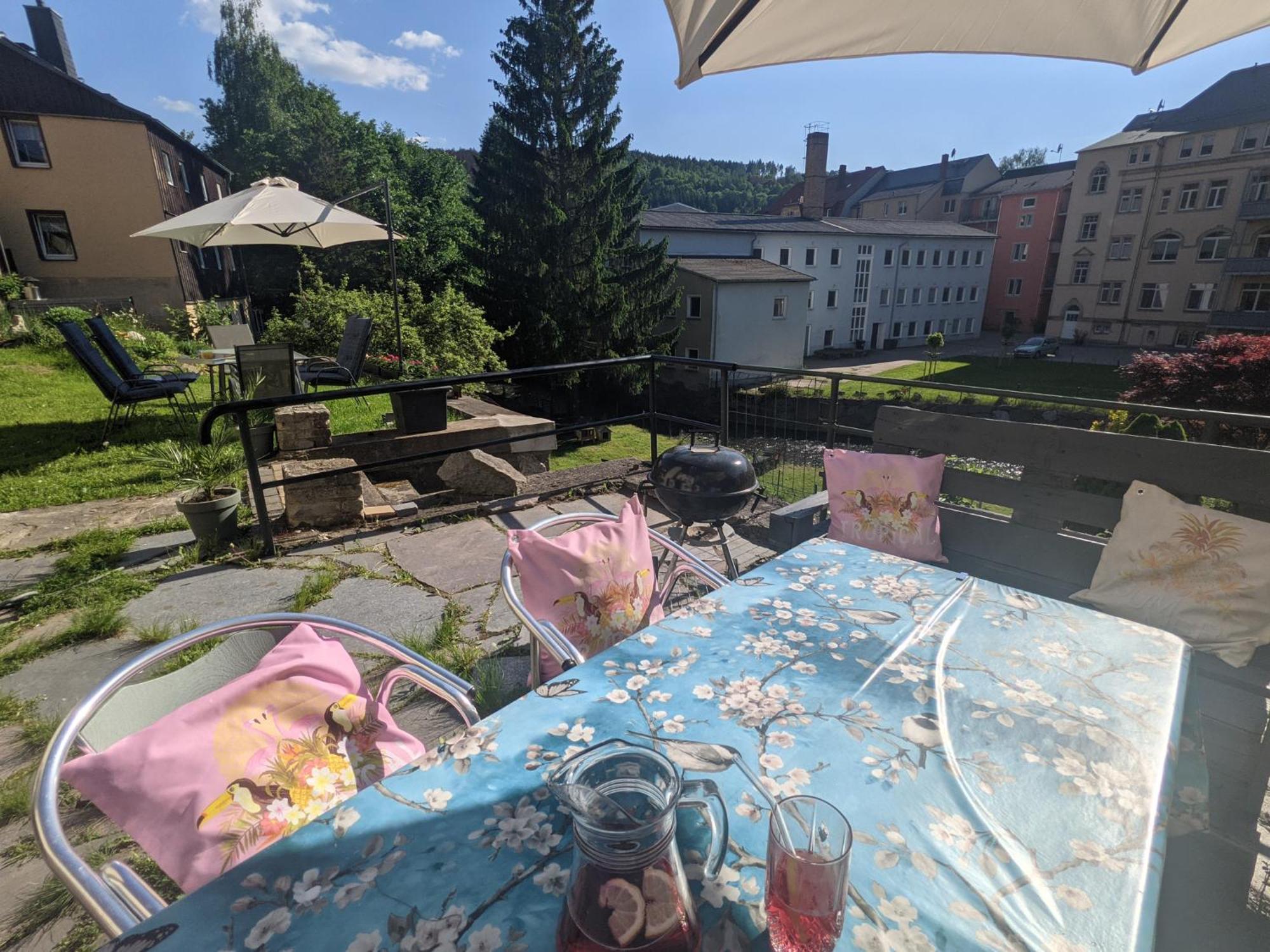 Zi2 - Urlaubsmagie - Whirlpool, Sauna Und Garten Apartment Sebnitz Exterior photo