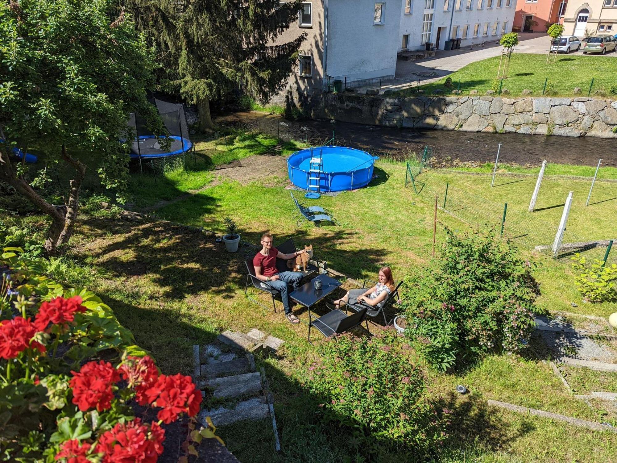Zi2 - Urlaubsmagie - Whirlpool, Sauna Und Garten Apartment Sebnitz Exterior photo